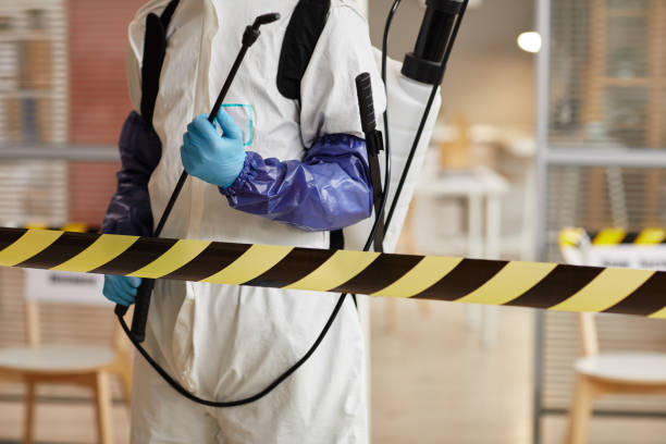 Professional Infectious Disease Decontamination technician working in Glendora, CA